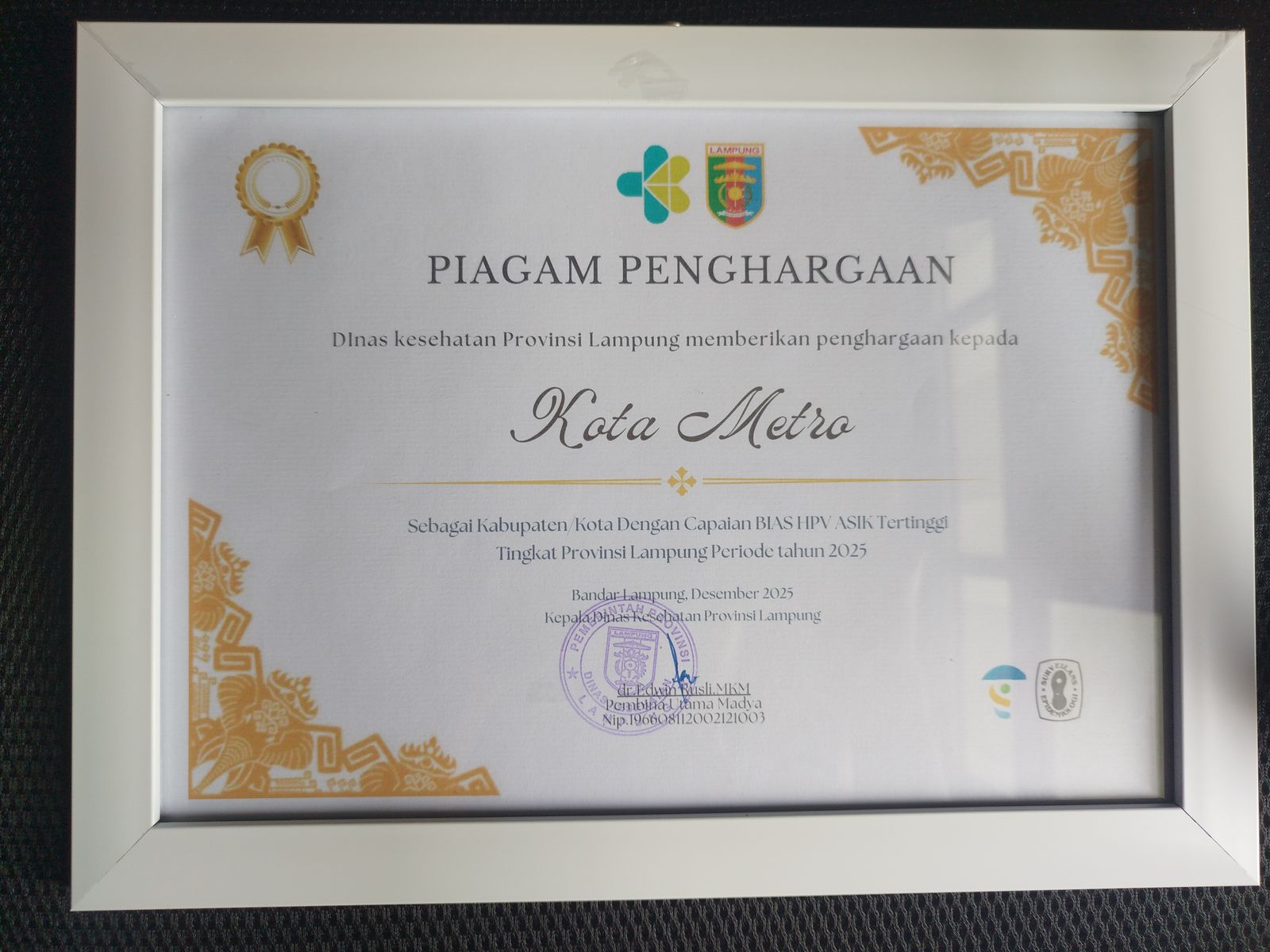Capaian ASIK HPV BIAS Terbaik 2025