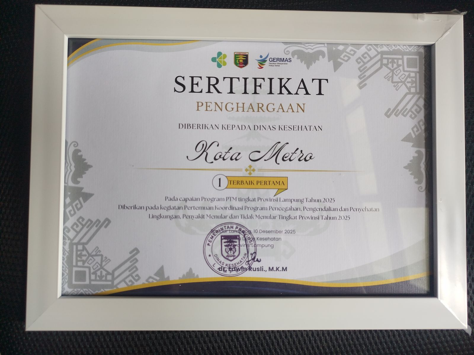 Juara 1 - Capaian Program PTM Terbaik 2025
